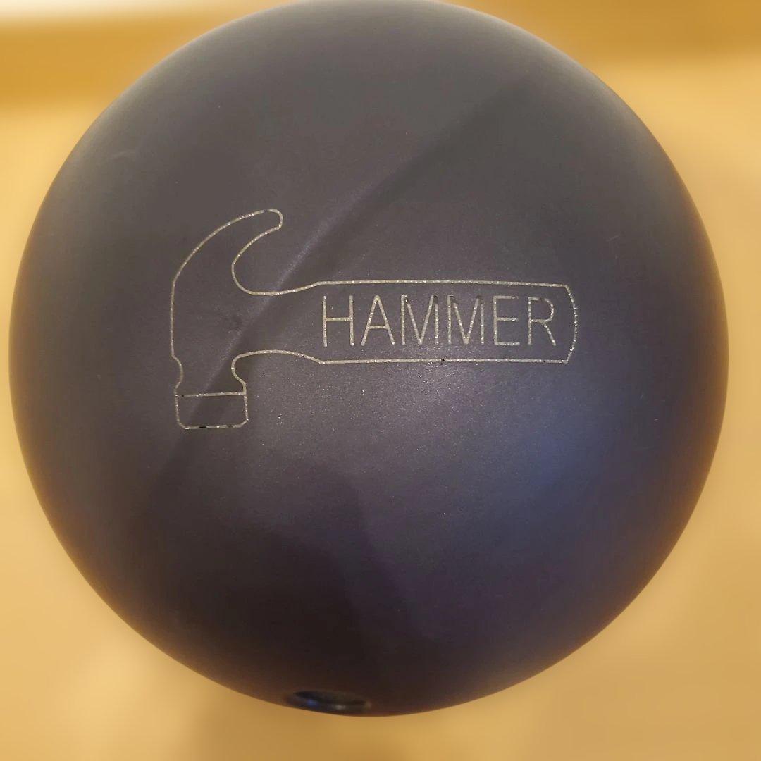 HAMMER ブラックパールウレタン78dボウリングボール15ポンド