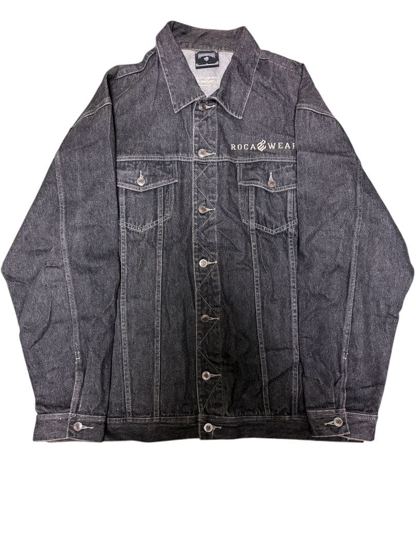 超美品　ROCA WEAR ダークデニムジャケット XL