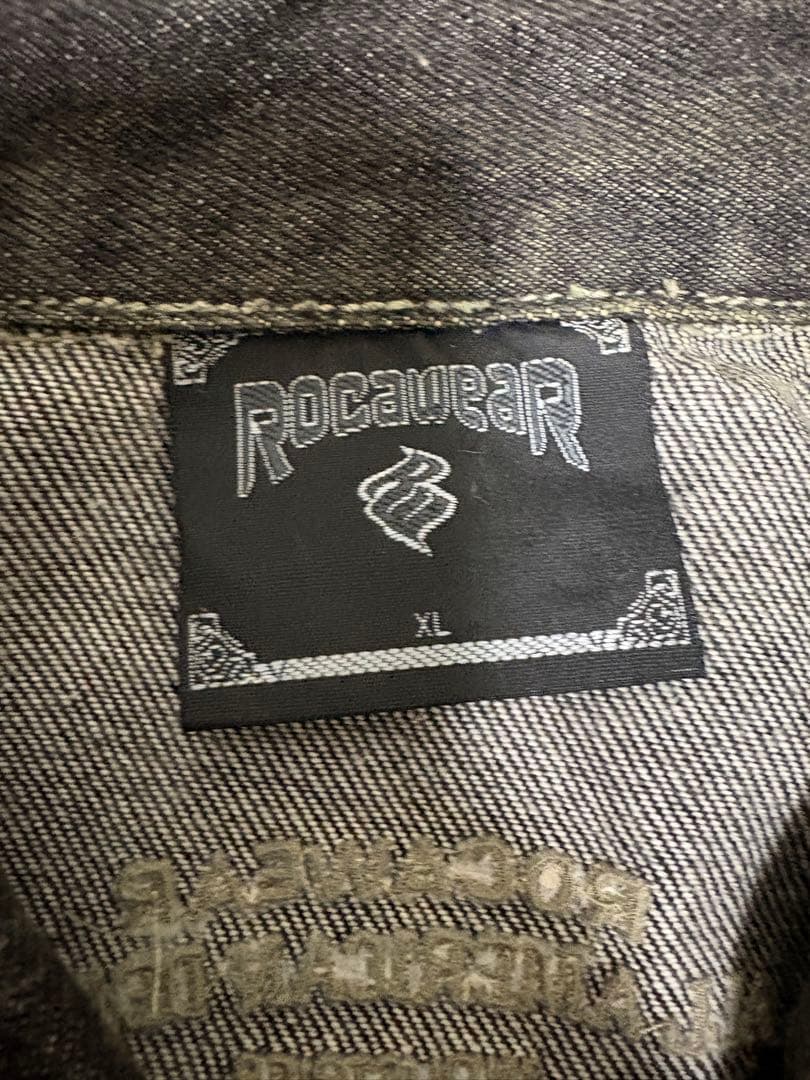 超美品　ROCA WEAR ダークデニムジャケット XL