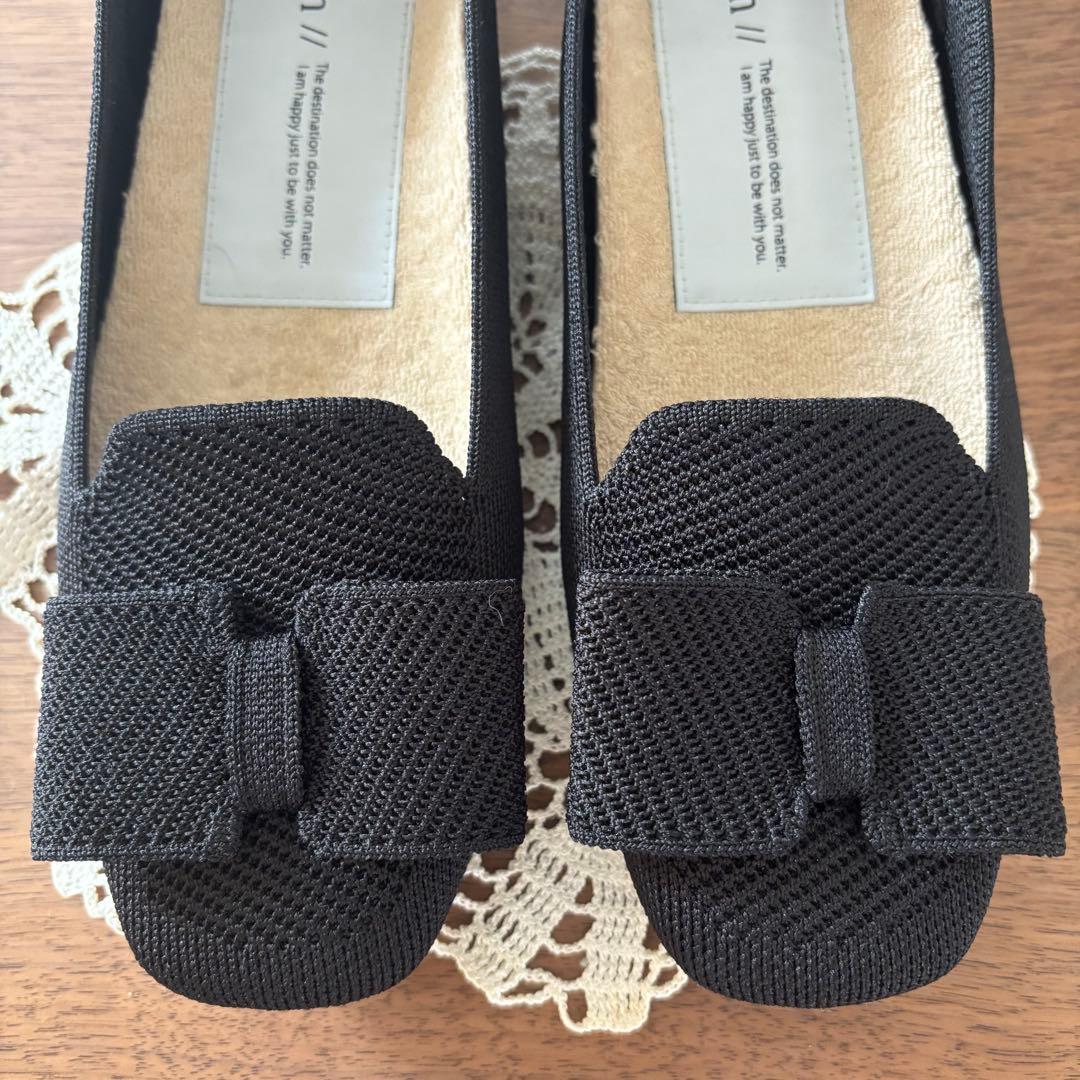 Offen オッフエン　square-RIBBON / BLACK 38