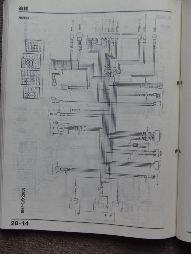 ★NSR50/80 HONDA 純正 サービスマニュアル 後期も追補 激レア品！