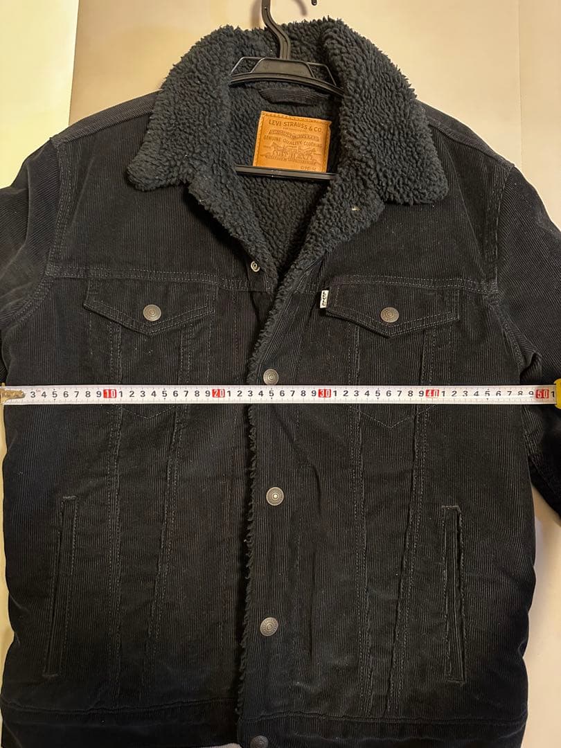 Levi's リーバイス コーデュロイボアジャケット ブラック ビッグE