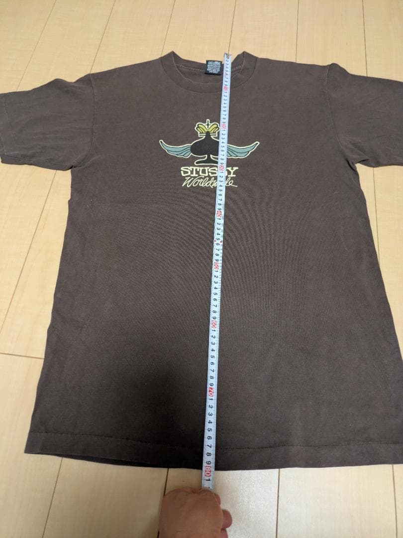 old stussy, Tシャツ、黒タグ、ウイング