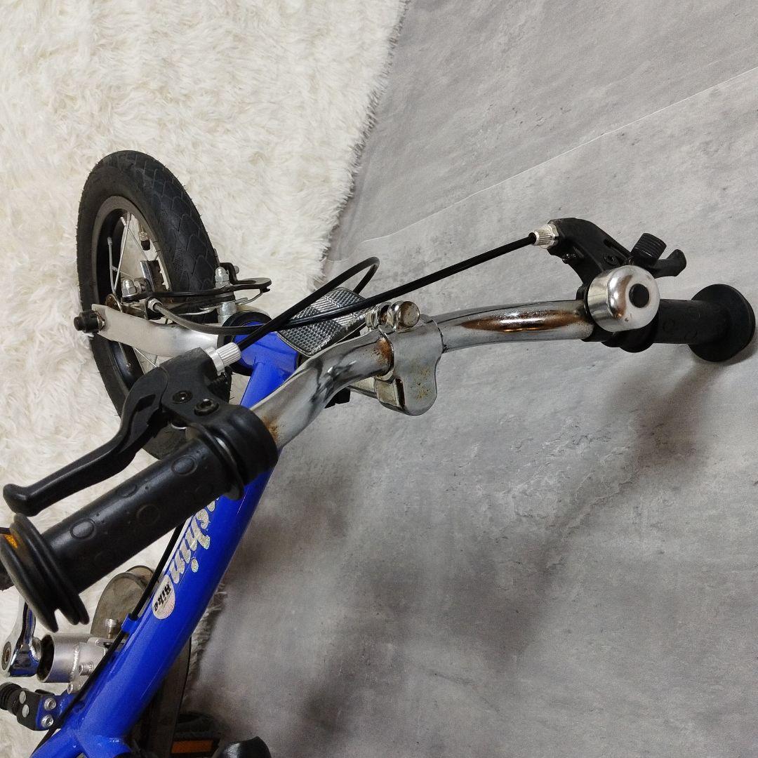 【美品】Henshin Bike へんしんバイク 12インチ 青 スタンド付