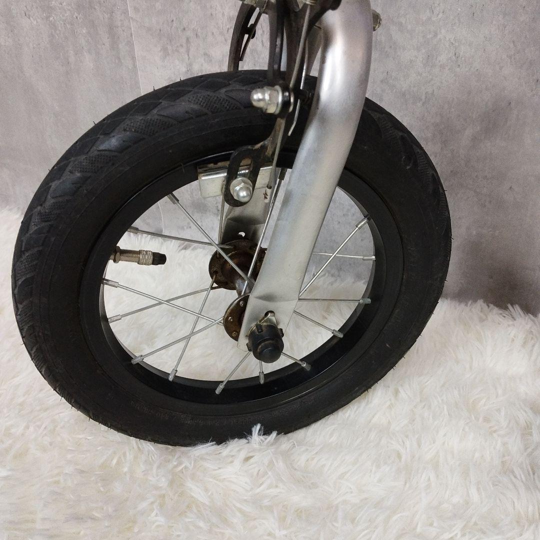 【美品】Henshin Bike へんしんバイク 12インチ 青 スタンド付