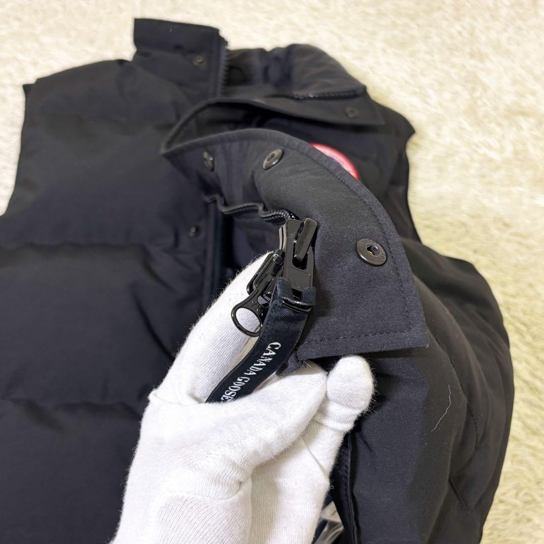 【極美品】カナダグース ダウンベスト GARSON VEST ブラック Sサイズ