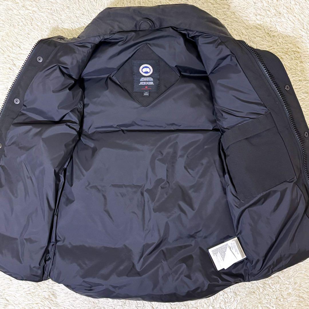 【極美品】カナダグース ダウンベスト GARSON VEST ブラック Sサイズ