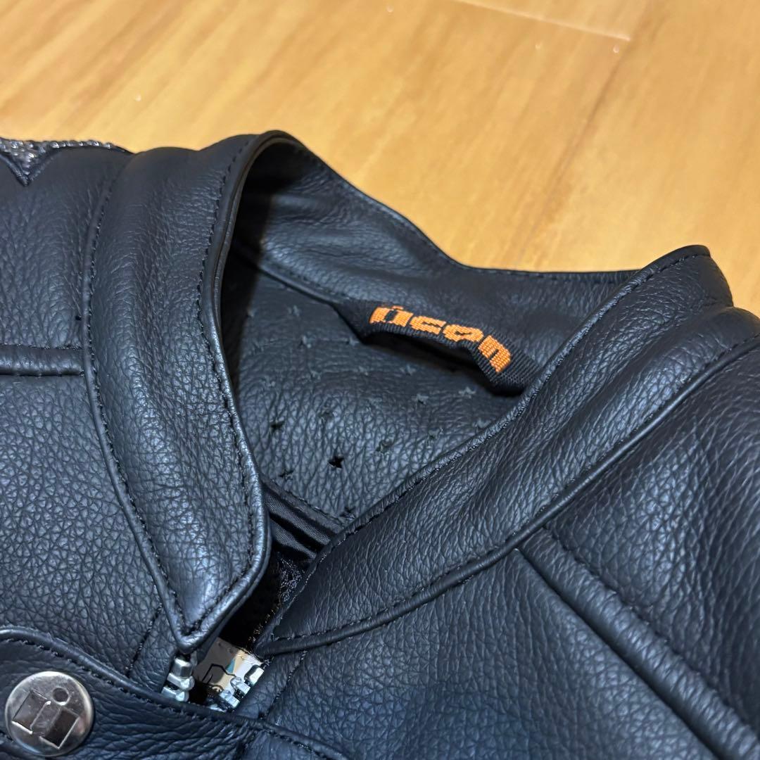 ★希少★Icon Kitty leather Jacket ライダースジャケット