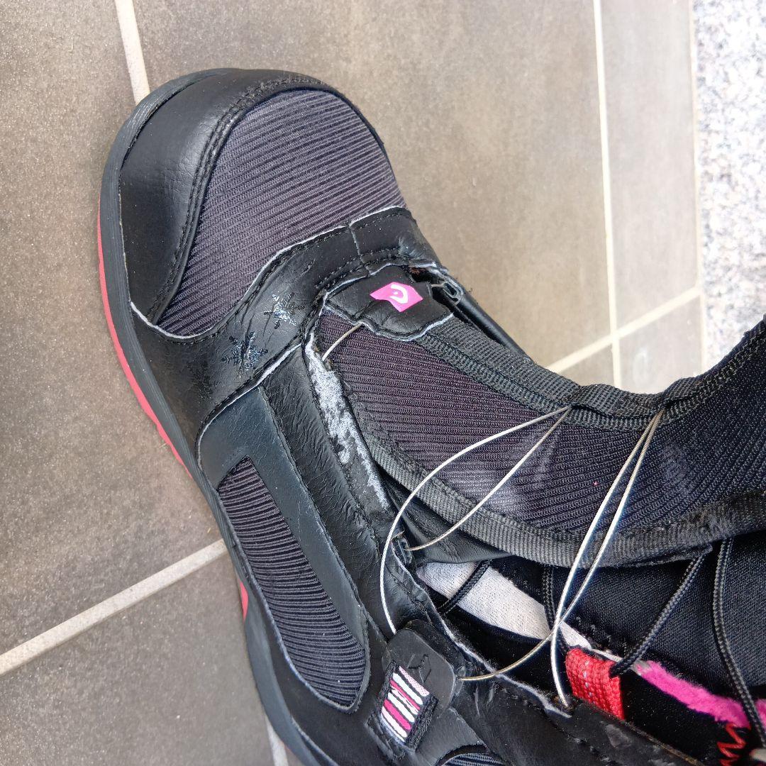 head　スノーボードブーツ 24.5cm ブラック/ピンク