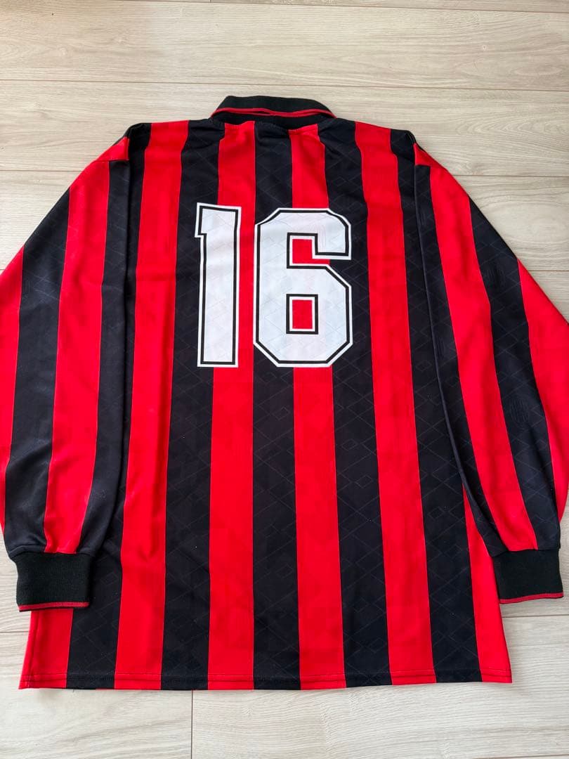 93-94 ACミラン　マッサーロ選手 支給品　ユニフォーム　検　実使用