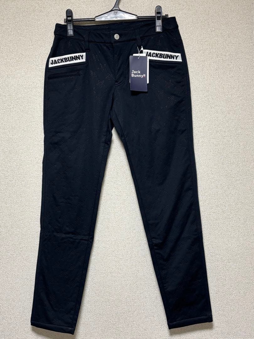 新品！JACKBUNNY ブラックパンツ