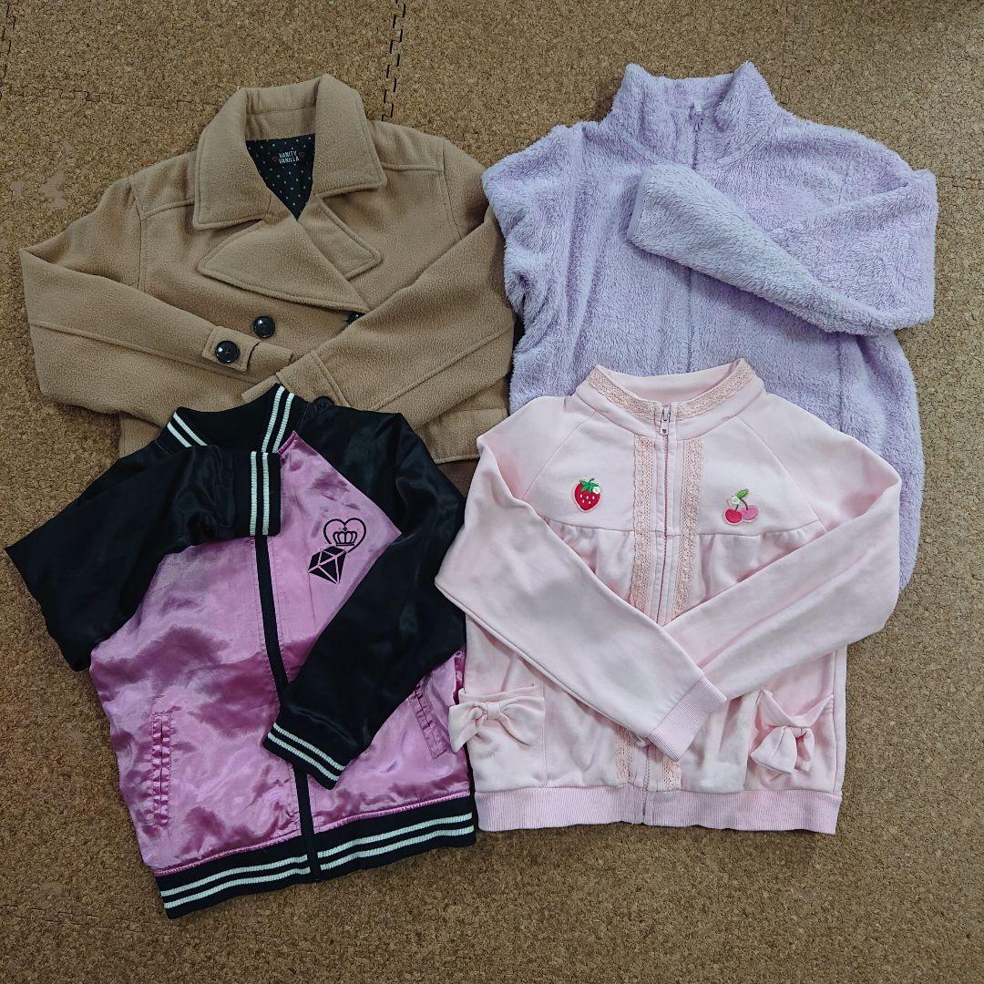 【サイズ140～150】まとめ売り 女の子 洋服 オールシーズン 大量 約70点