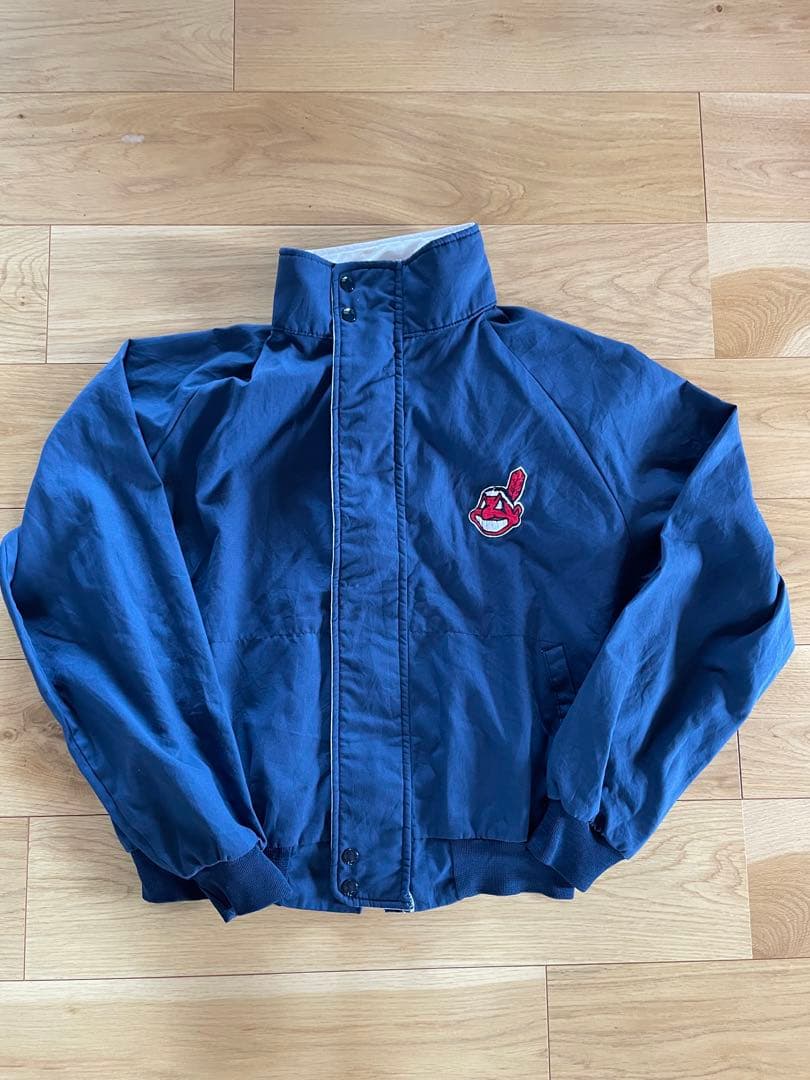 インディアンスSwingster ジャケット ネイビー