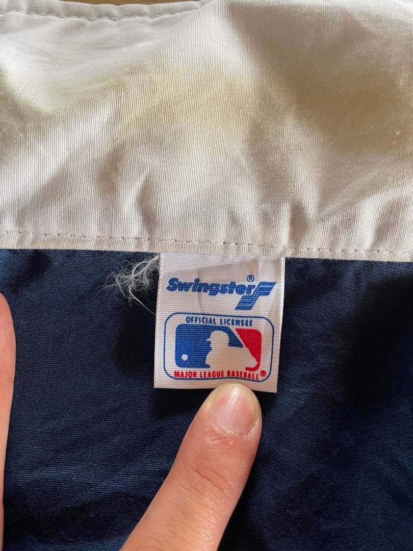 インディアンスSwingster ジャケット ネイビー