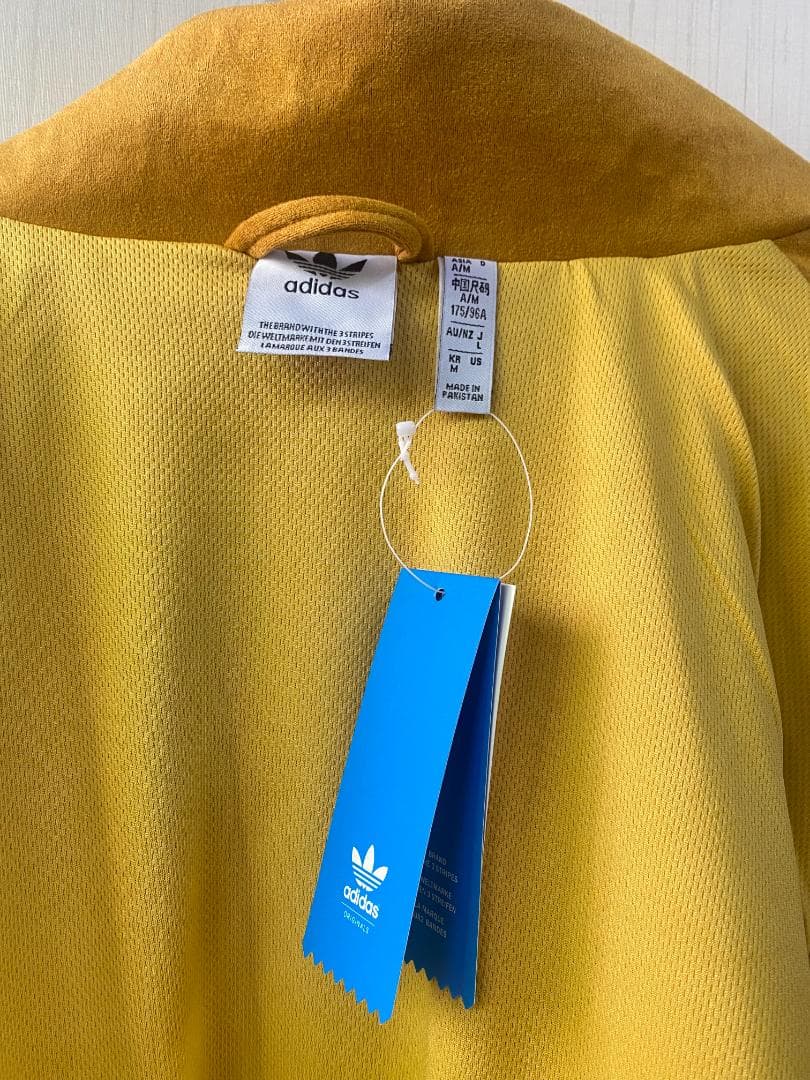 adidasアディダス 中国限定蛇年トラックジャケット 明黄色 M