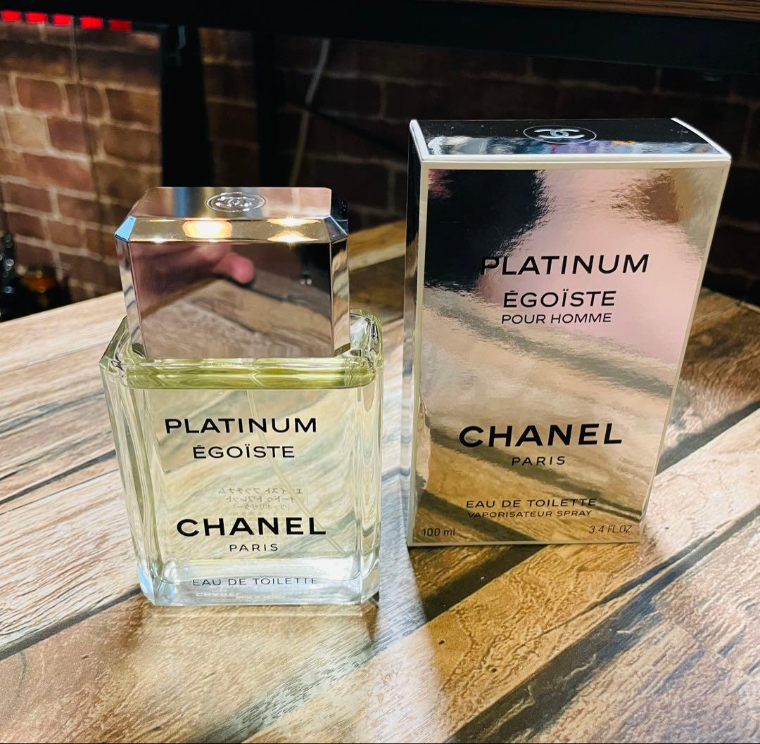 シャネル CHANEL エゴイスト プラチナム 100ml EDT SP 美品