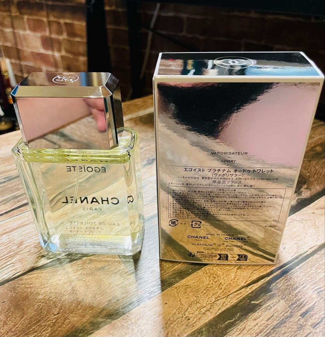 シャネル CHANEL エゴイスト プラチナム 100ml EDT SP 美品