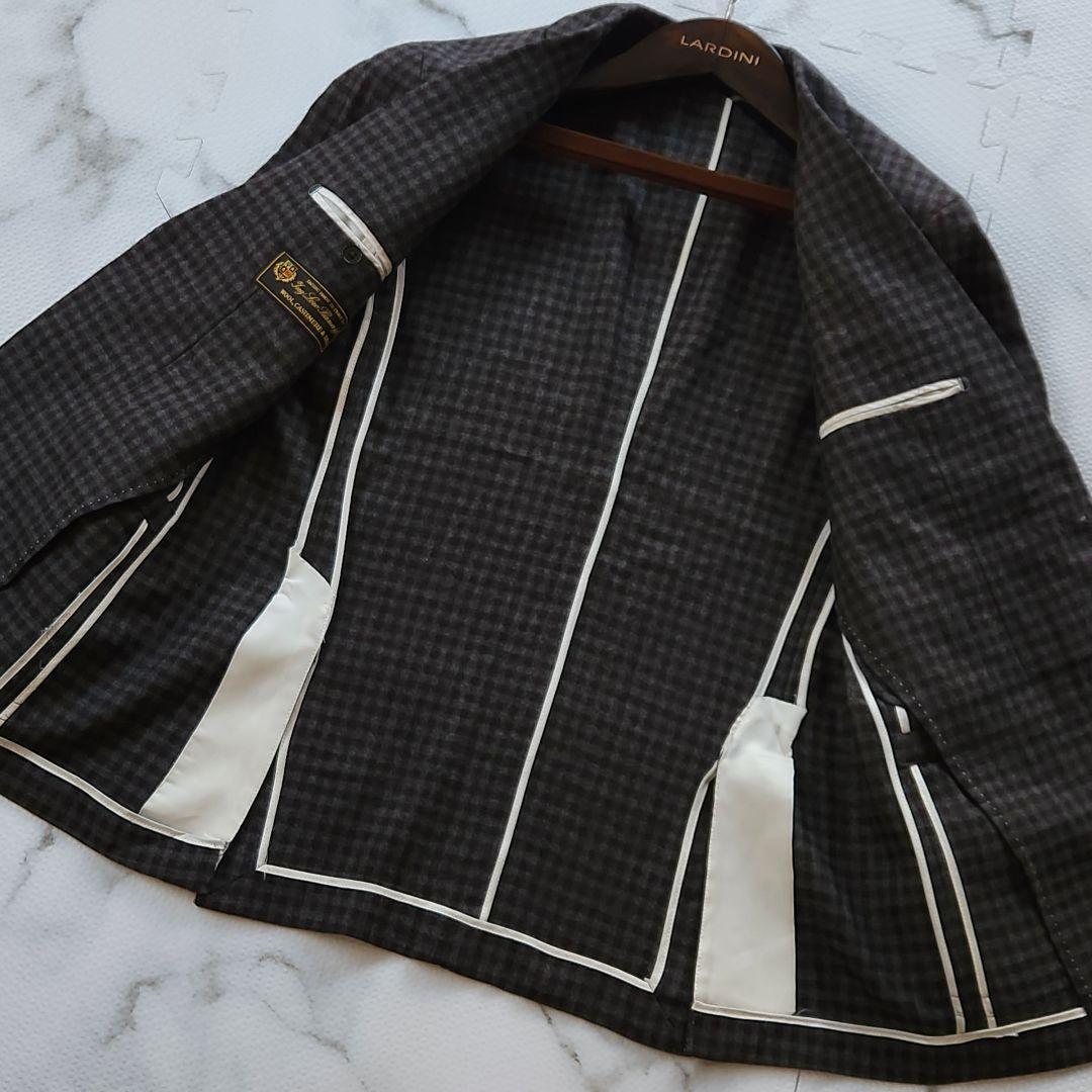 美品✨ロロピアーナ テーラードジャケット 最高級 カシミヤ シルク