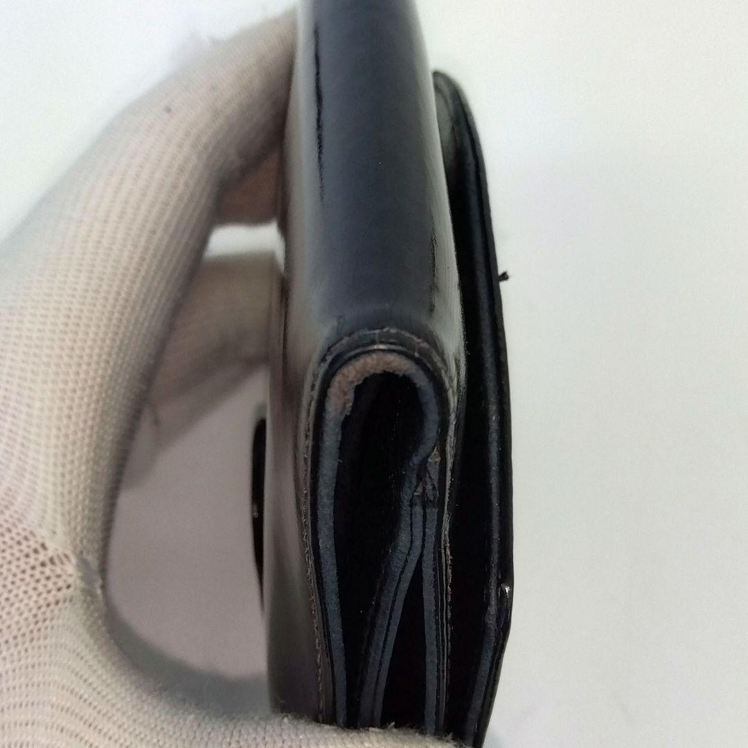 LK04 シャネル ココマーク Wホック財布 シール付き ゴールド金具