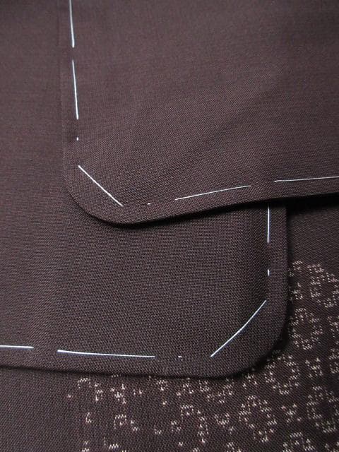 新古品！東京ますいわ屋＊純泥染＊７マルキ＊本場大島紬＊着物＊１６５ｃｍ＊裄６８