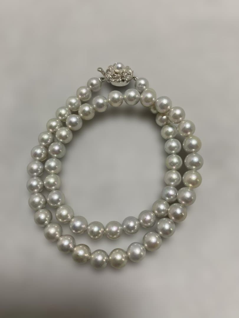 本真珠ネックレス　鑑別書付き