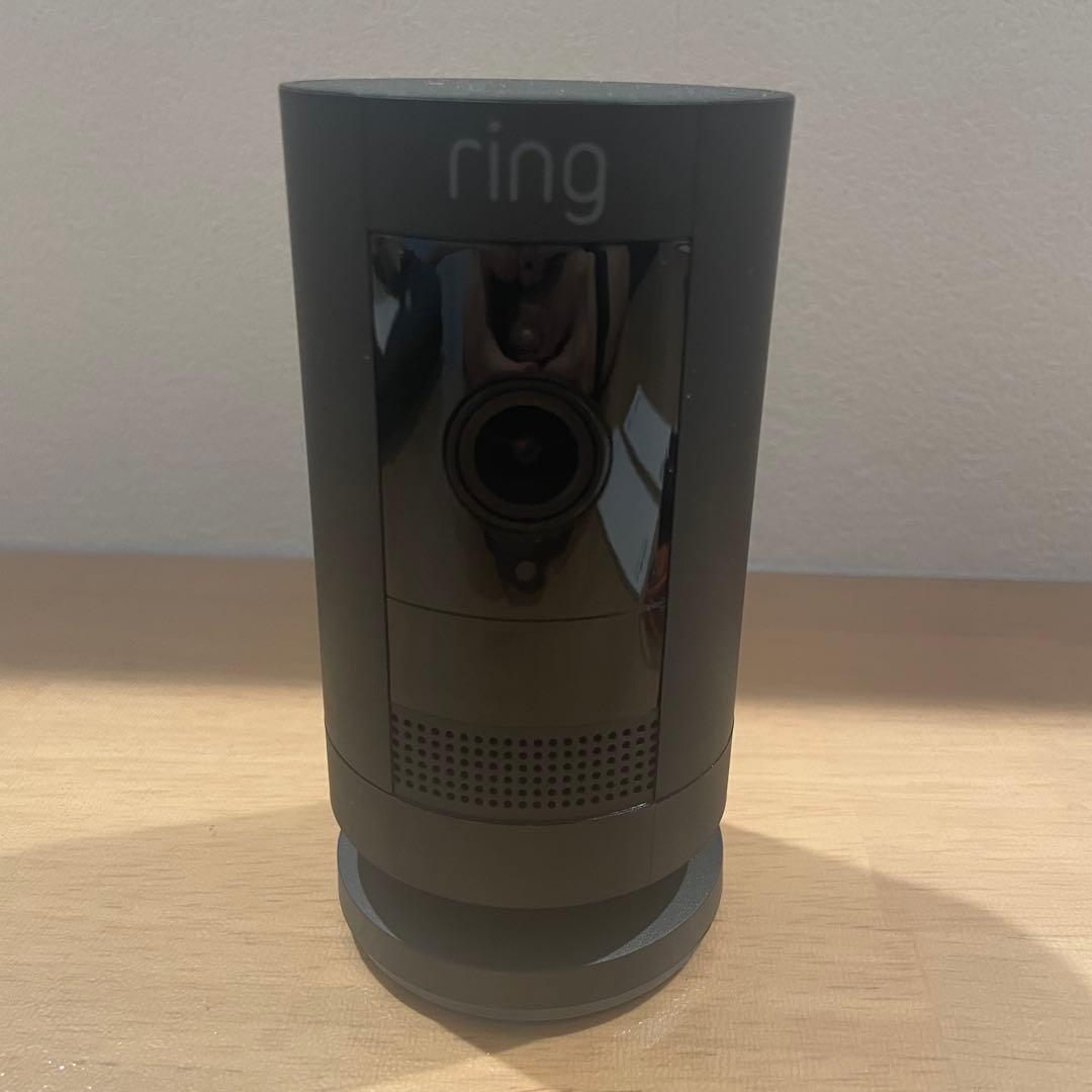 防犯カメラ Ring Stick Up Cam Battery + Solar Panel