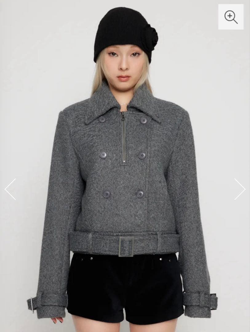 SHORT COMPACT DOUBLE コート