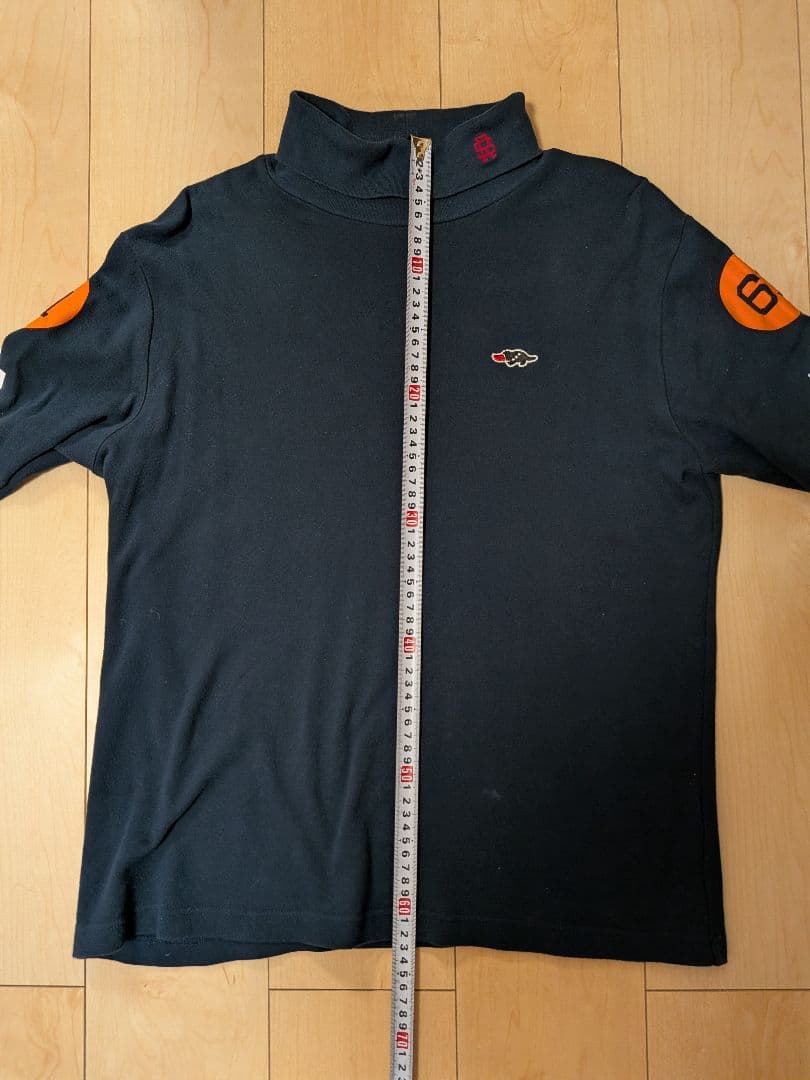 rough & swell タートルネック L ネイビー