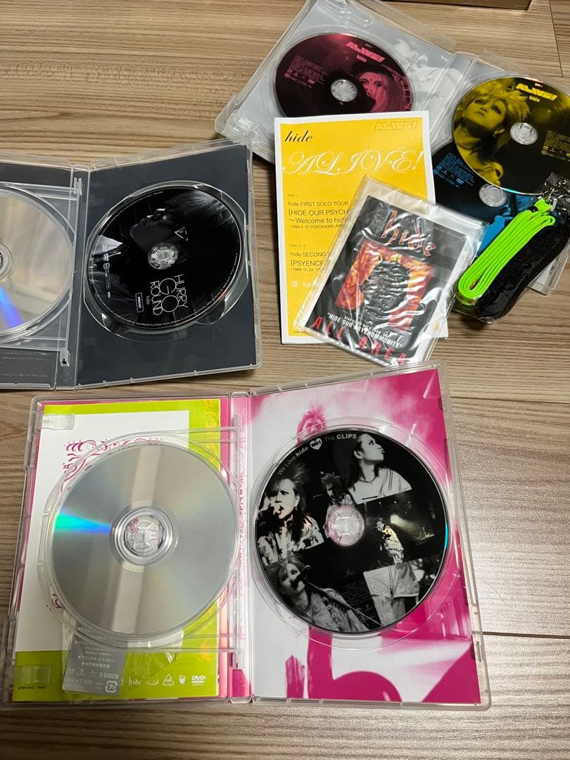 hide DVD7点まとめ売り+perfect treasure