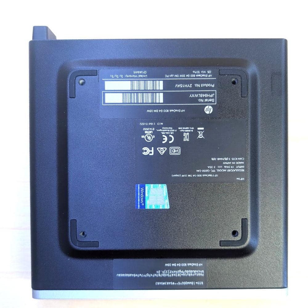HP FlieDesk800 G3 ミニPC i5 8世代500GWiFi搭載
