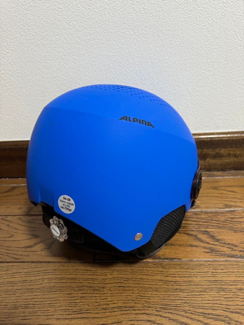 ALPINA ヘルメット　kids ZUPO VISOR Q-LITE