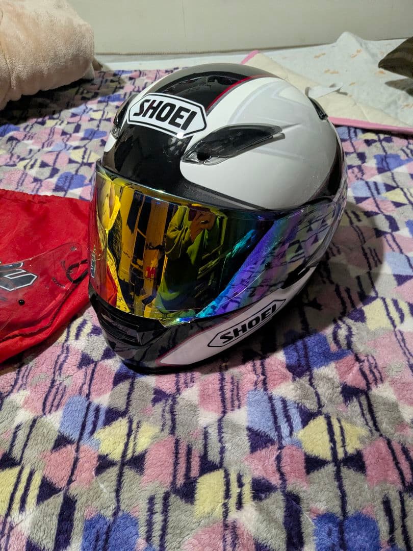 SHOEI フルフェイスヘルメット ミラーシールド付き