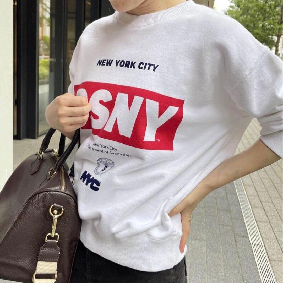 完売品❗️GOOD ROCK SPEED NYC コラボ スウェット 白