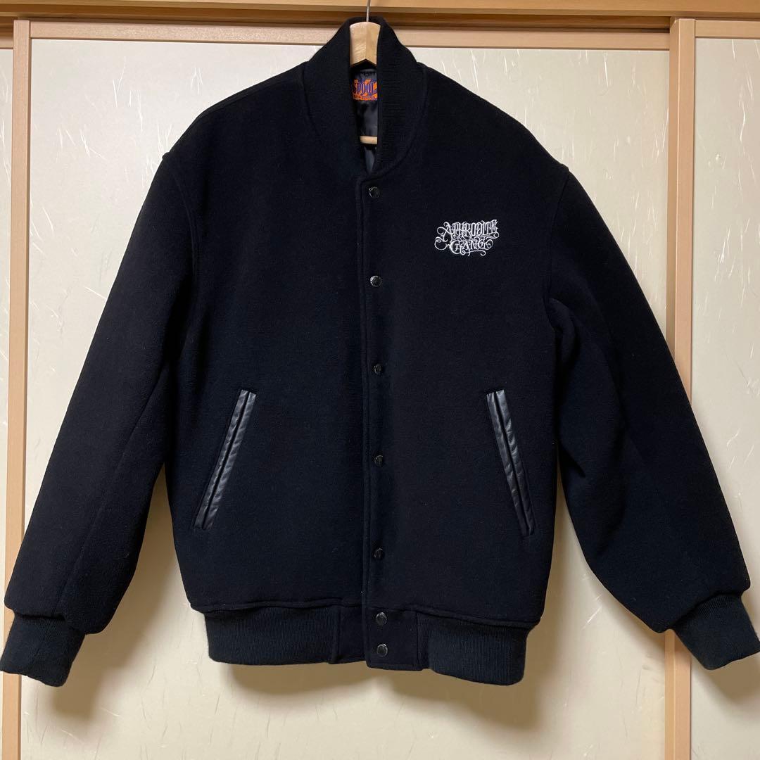 ジャケット・アウター CLASSIC LOGO MELTON VARSITY JACKET