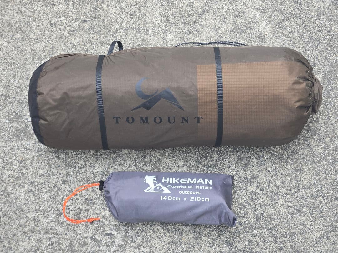 TOMOUNT NY TENT 2　グランドシート付