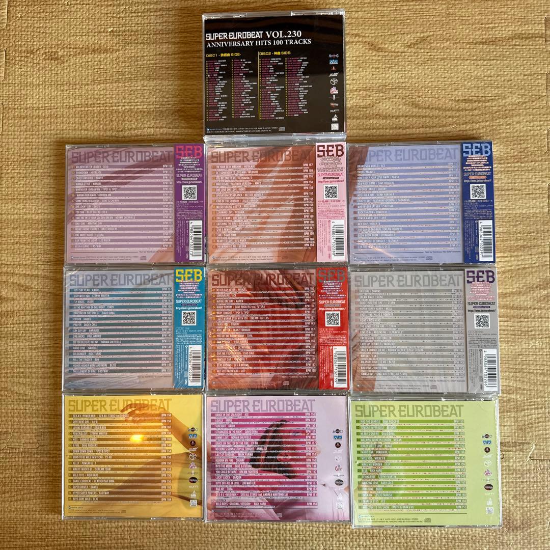 スーパーユーロビート VOL.221〜230
