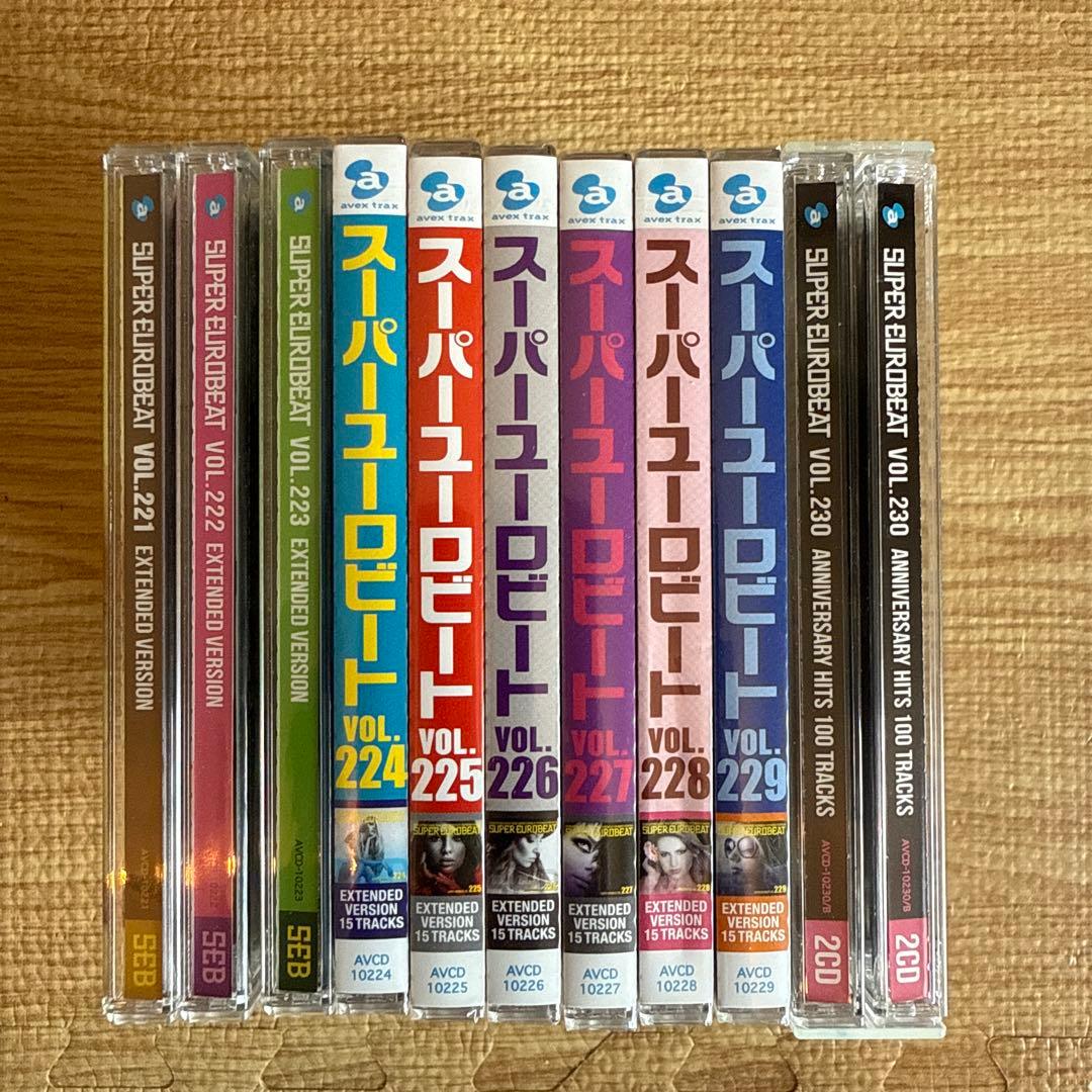 スーパーユーロビート VOL.221〜230