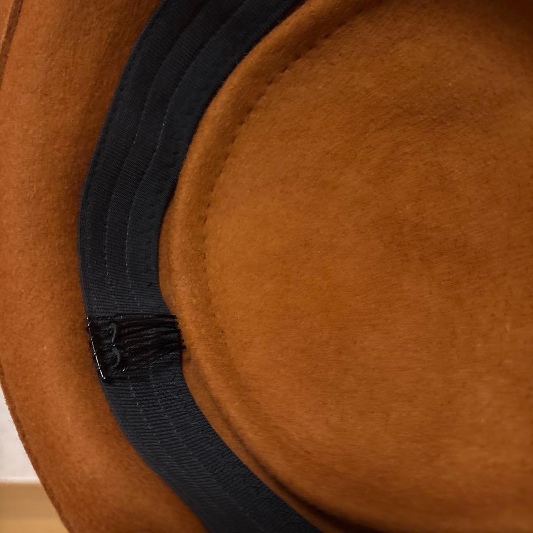 シュエット　ハット　茶