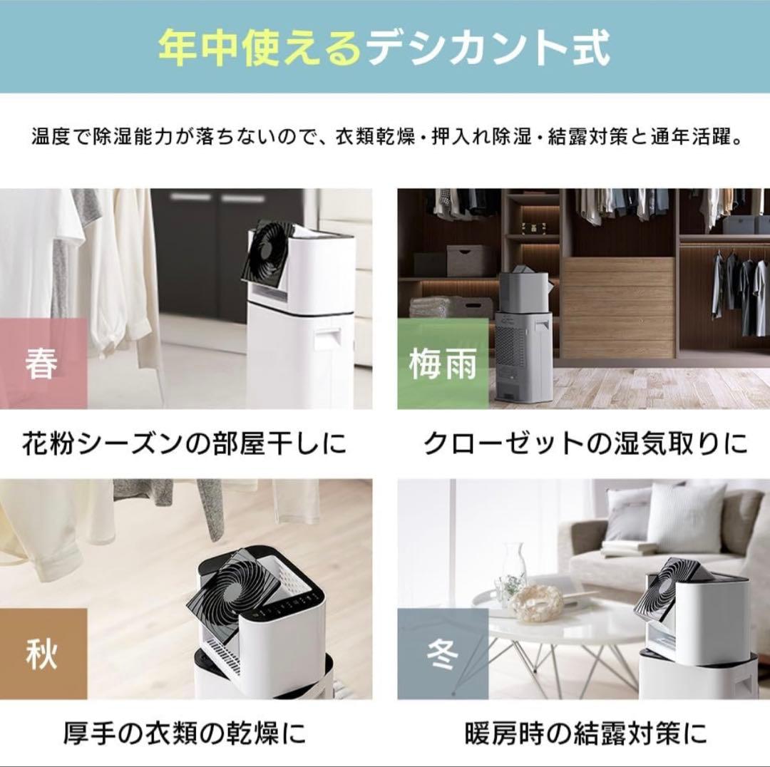 【2023年購入】アイリスオーヤマ 除湿機 IJD-I50-WH