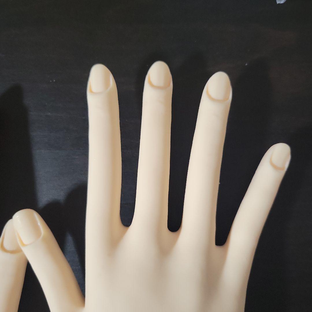 検定用モデルハンド 両手 .専用チップ.ルースキューティクル.両面テープ