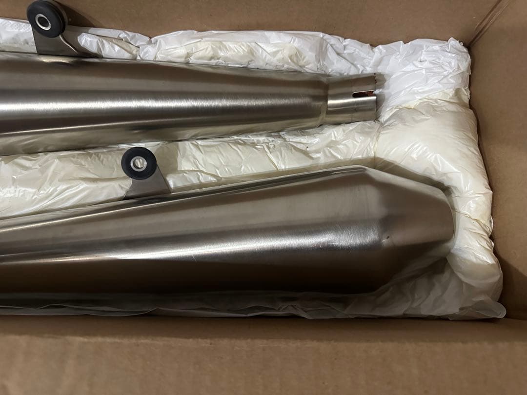 Triumph Speed Twin British Customs マフラー