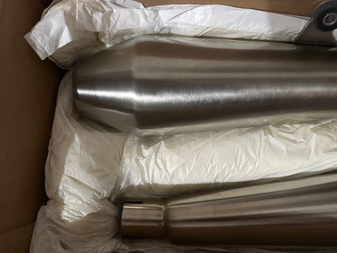 Triumph Speed Twin British Customs マフラー