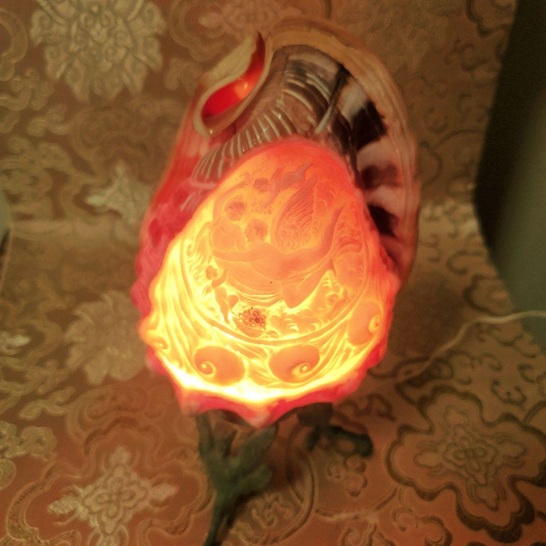 シェルカメオランプ