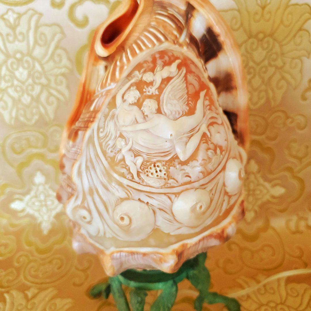 シェルカメオランプ