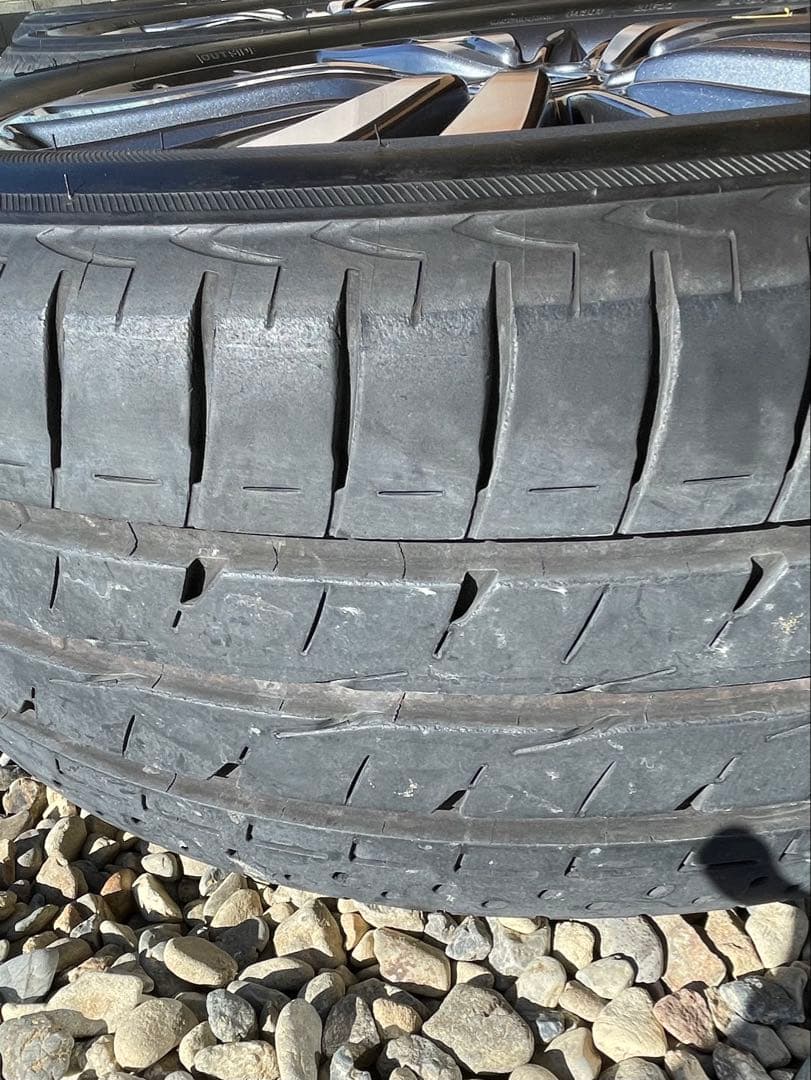 オデッセイRC1純正17インチ ブリヂストン24年製4本セット215/55R17