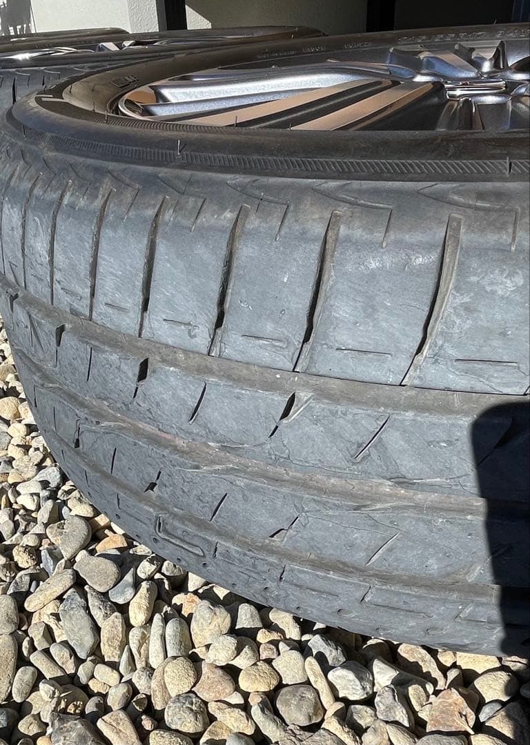 オデッセイRC1純正17インチ ブリヂストン24年製4本セット215/55R17