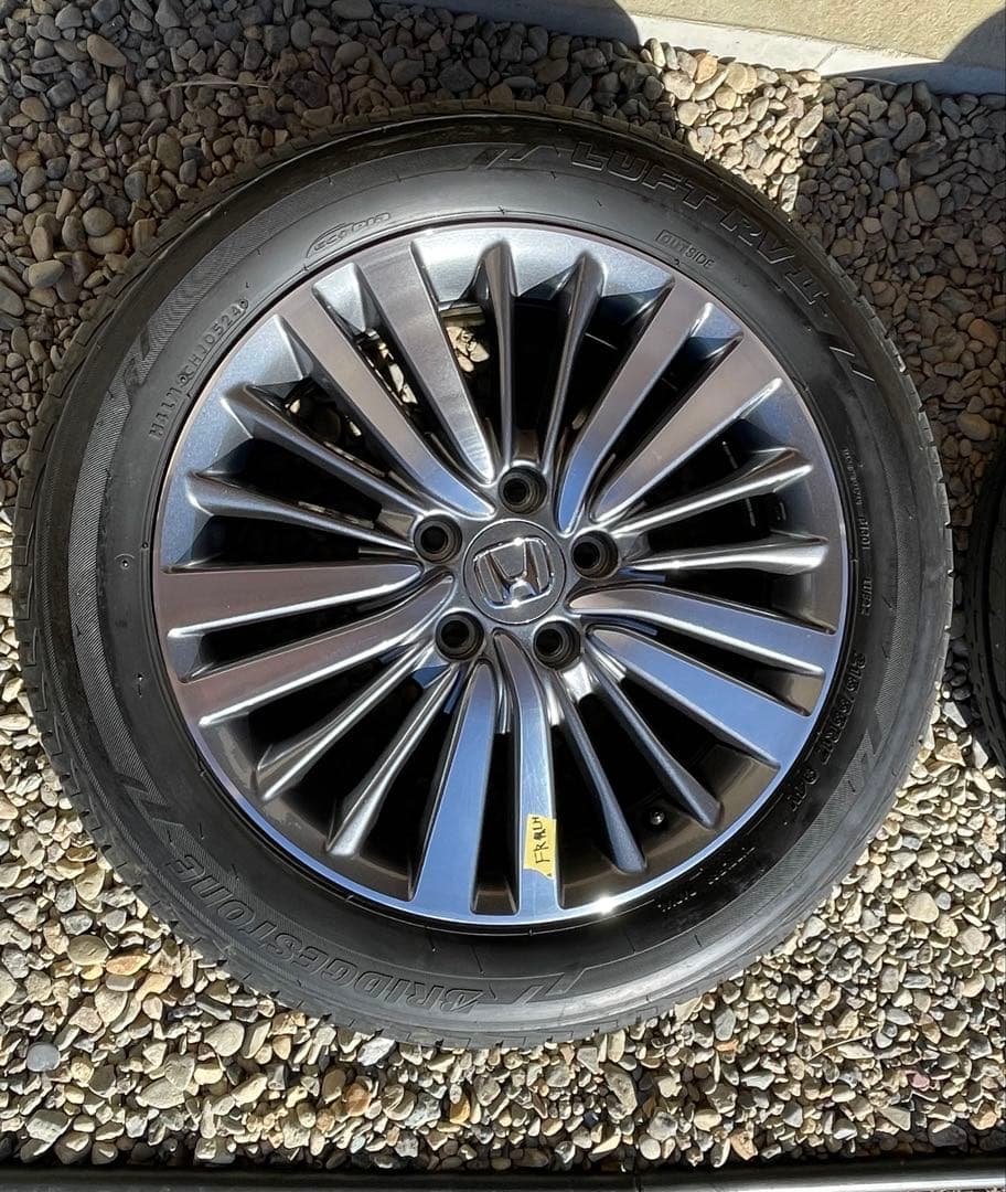 オデッセイRC1純正17インチ ブリヂストン24年製4本セット215/55R17