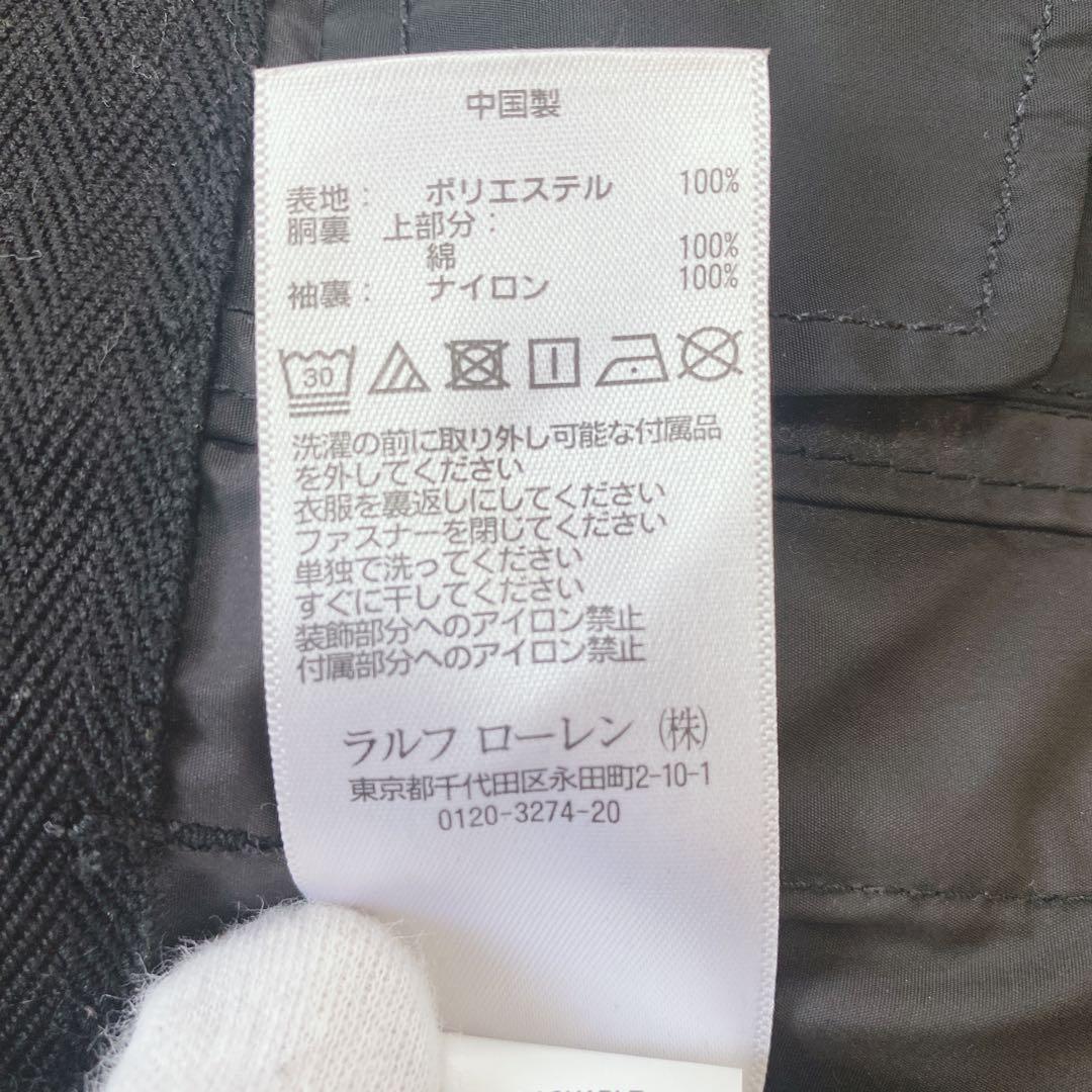 ポロラルフローレン ブラック M65 ミリタリージャケット フィールドジャケット