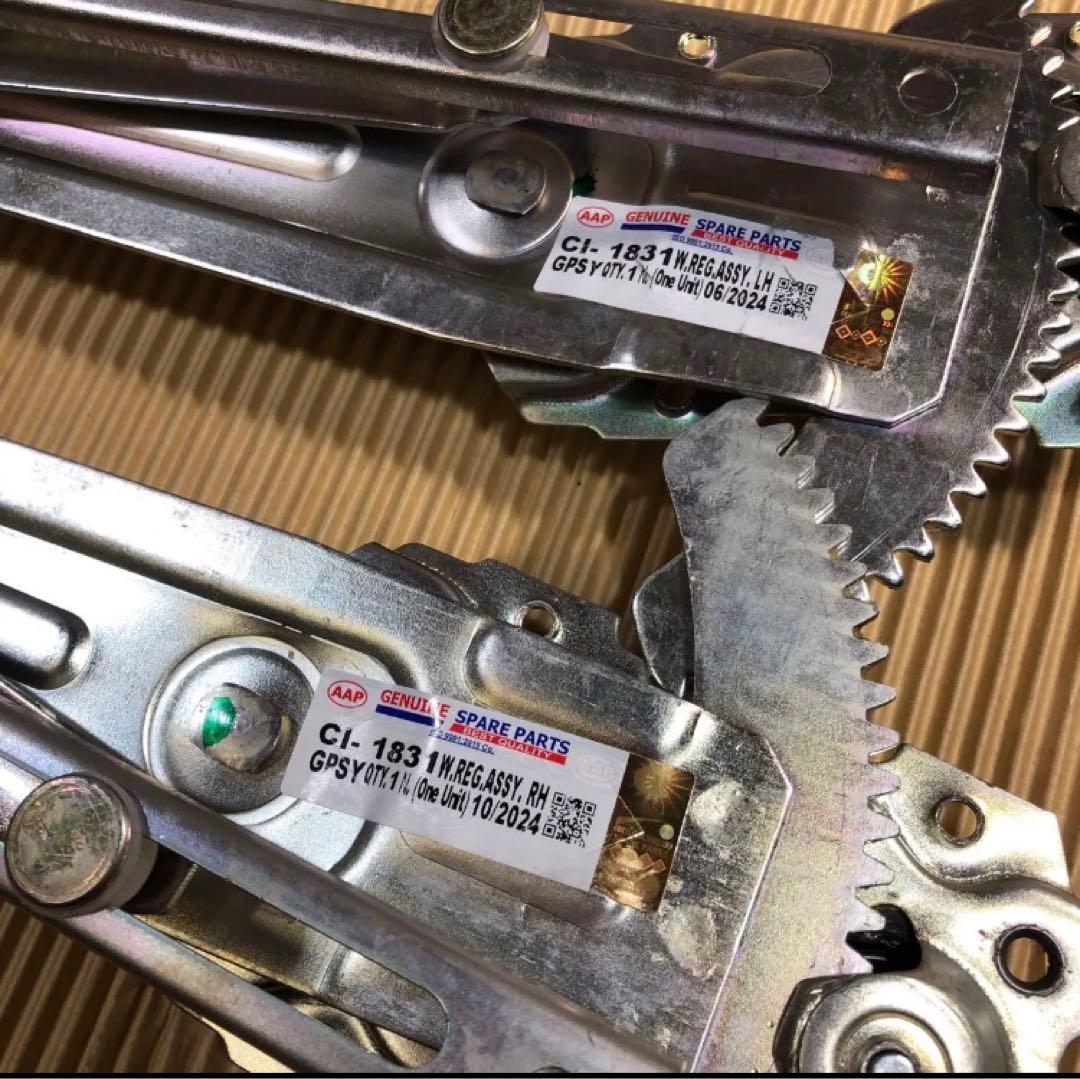 新品 ジムニー JA11 SJ30 JA22 ウインドウレギュレーター　左右