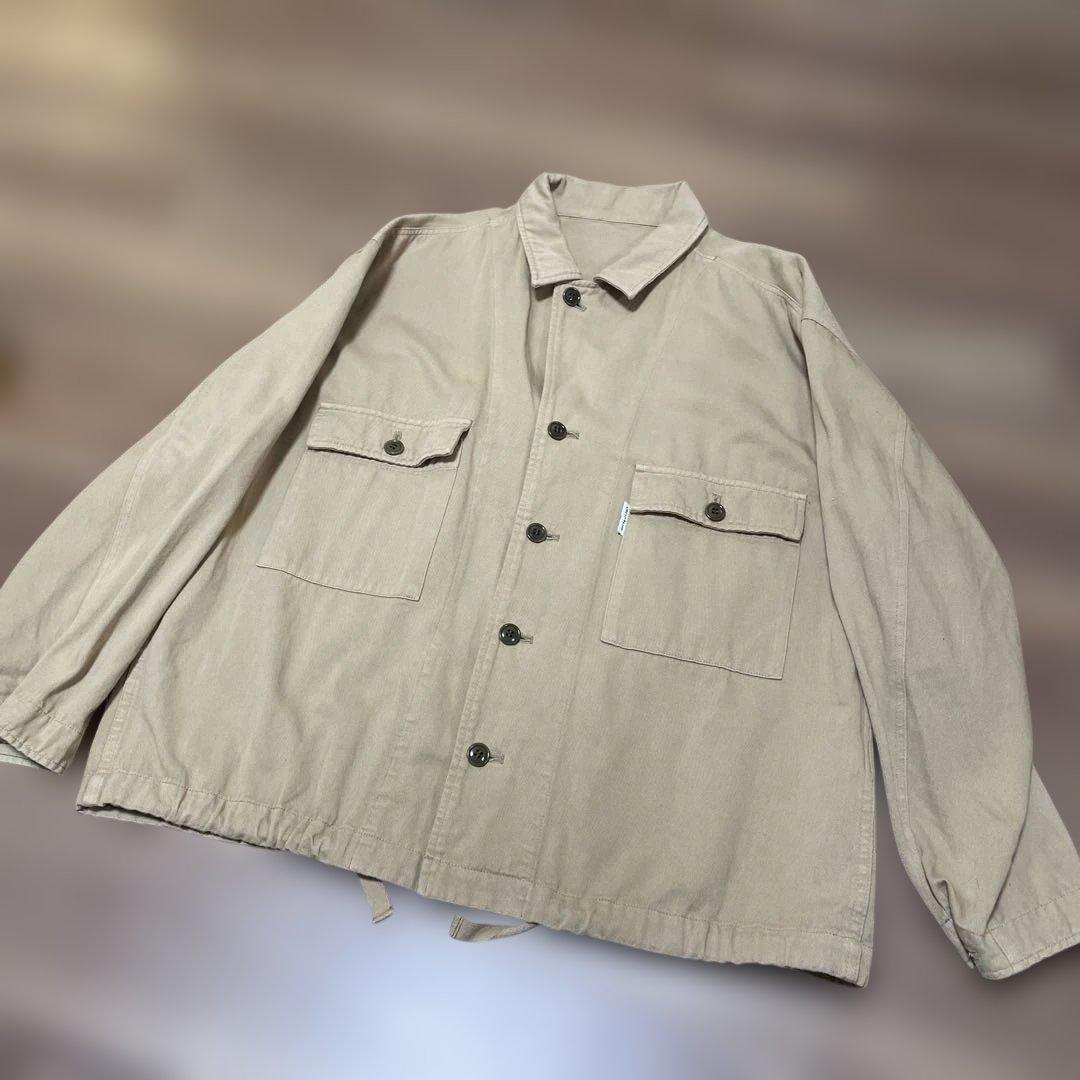 295 confect upcyclelino チノフィールドジャケット